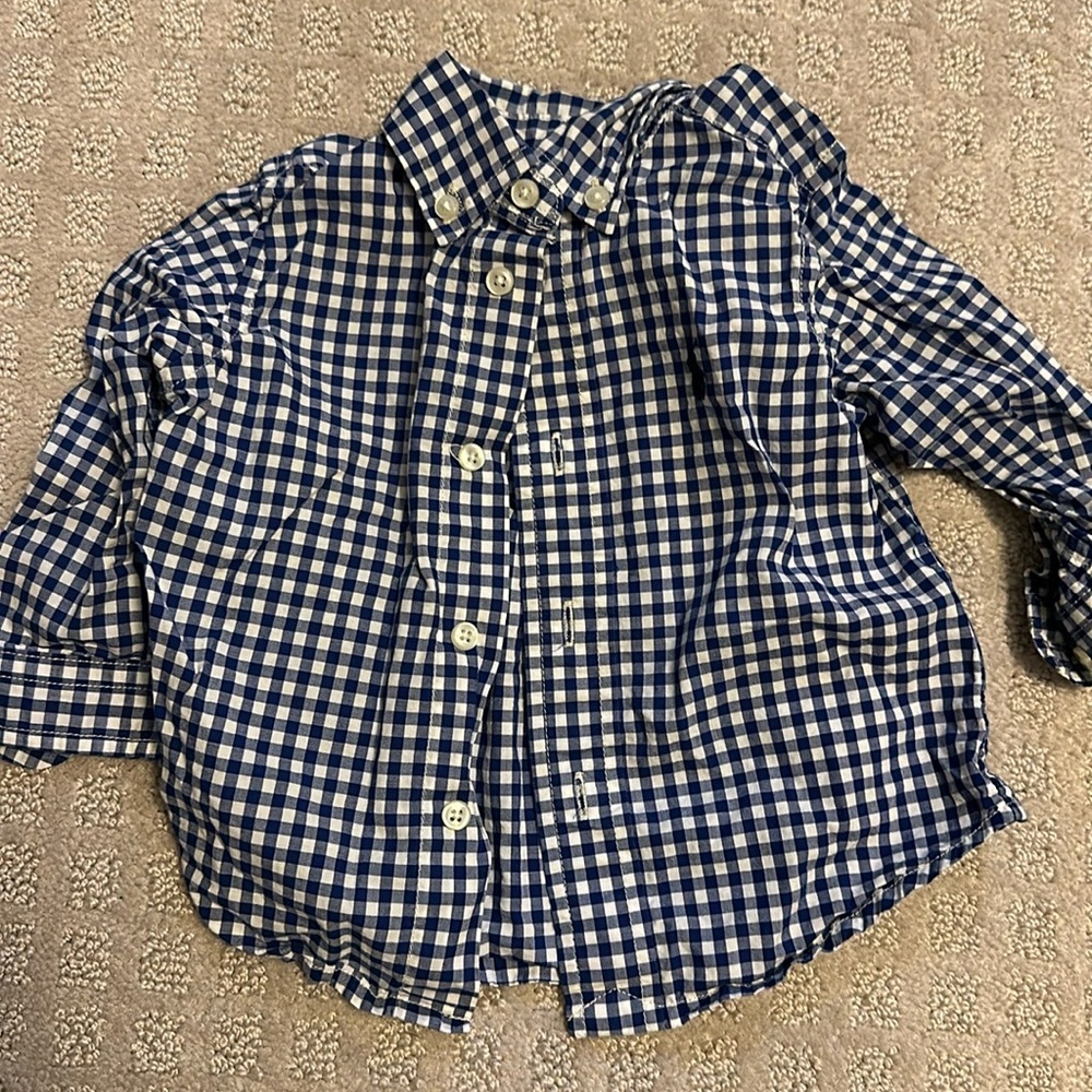 Ralph Lauren baby boy button down 9m